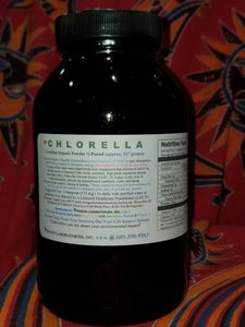 Chlorella Powder (1/2 lb Glass Jar)